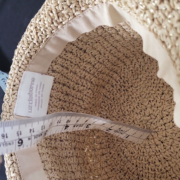 Vintage Liz Claiborne Woven Hat - Picture 4 of 4